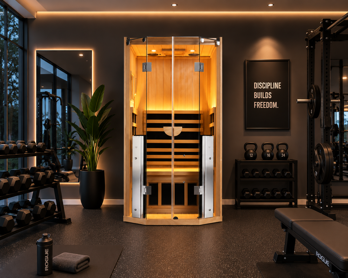 Clearlight Sanctuary 1-Person Infrared Indoor Sauna Cabin