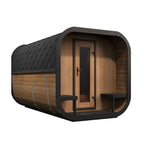 SaunaLife CL12GCP 8-Person Luxury Outdoor Cube Sauna Kit