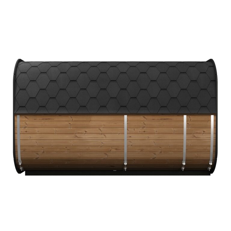 SaunaLife CL12GCP 8-Person Luxury Outdoor Cube Sauna Kit