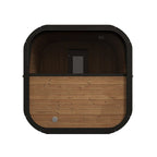 SaunaLife CL12GCP 8-Person Luxury Outdoor Cube Sauna Kit