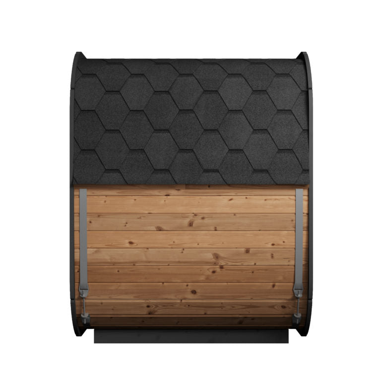 SaunaLife CL5G 4-Person Luxury Outdoor Cube Sauna Kit