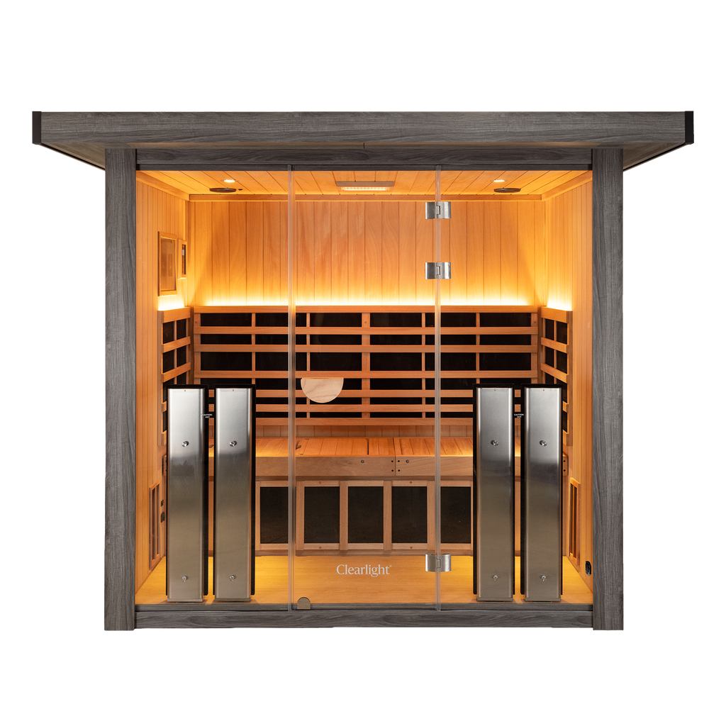 Clearlight Sanctuary Outdoor 5 Person Infrared Sauna Cabin