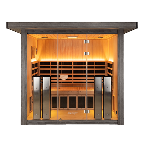 Clearlight Sanctuary Outdoor 5 Person Infrared Sauna Cabin