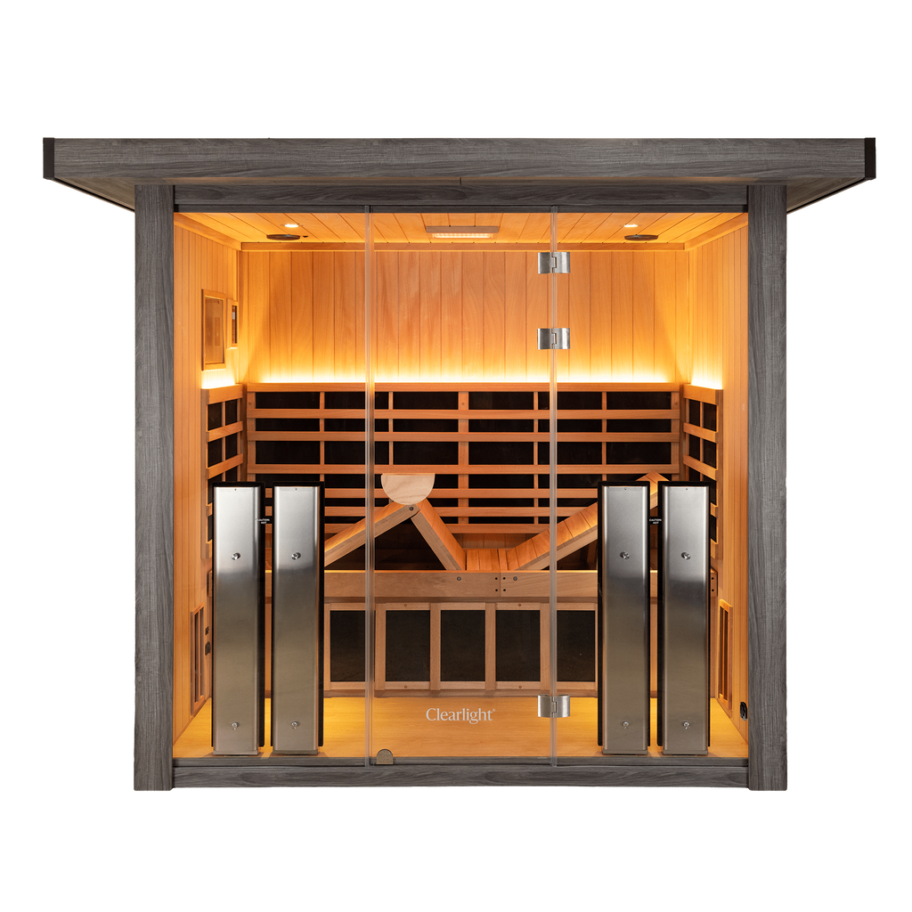Clearlight Sanctuary Outdoor 5 Person Infrared Sauna Cabin