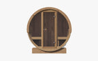 SaunaLife E8G 6-Person Luxury Outdoor Barrel Sauna Kit