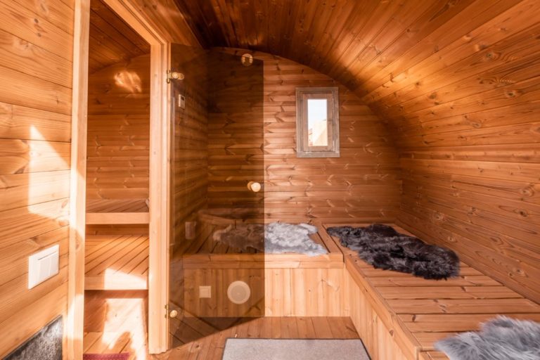 SaunaLife G11 8-Person Luxury Outdoor Garden Sauna Suite
