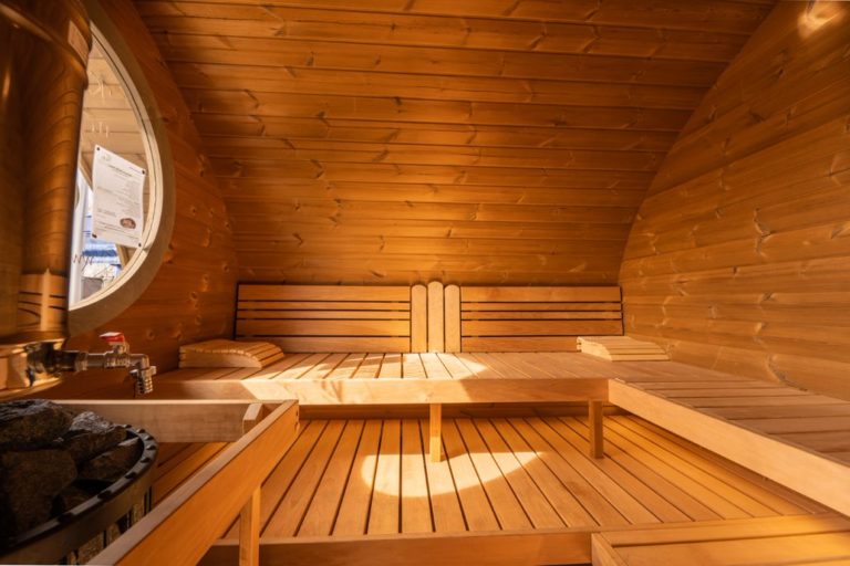 SaunaLife G11 8-Person Luxury Outdoor Garden Sauna Suite