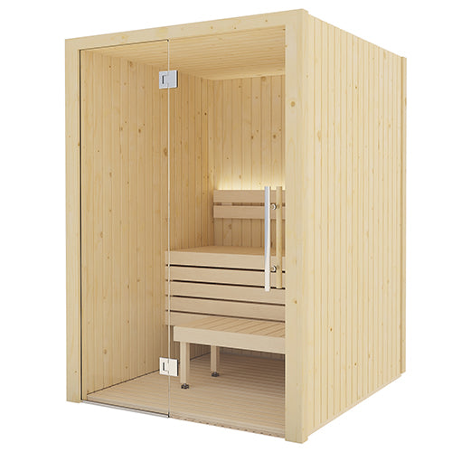 SaunaLife X2 2-Person Luxury Indoor Home Sauna Kit