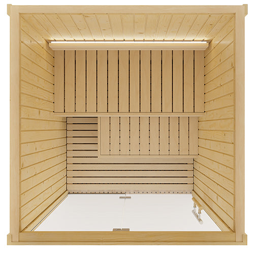 SaunaLife X2 2-Person Luxury Indoor Home Sauna Kit