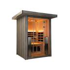 Clearlight Sanctuary Outdoor 2-Person Infrared Sauna Cabin