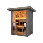 Clearlight Sanctuary Outdoor 2-Person Infrared Sauna Cabin