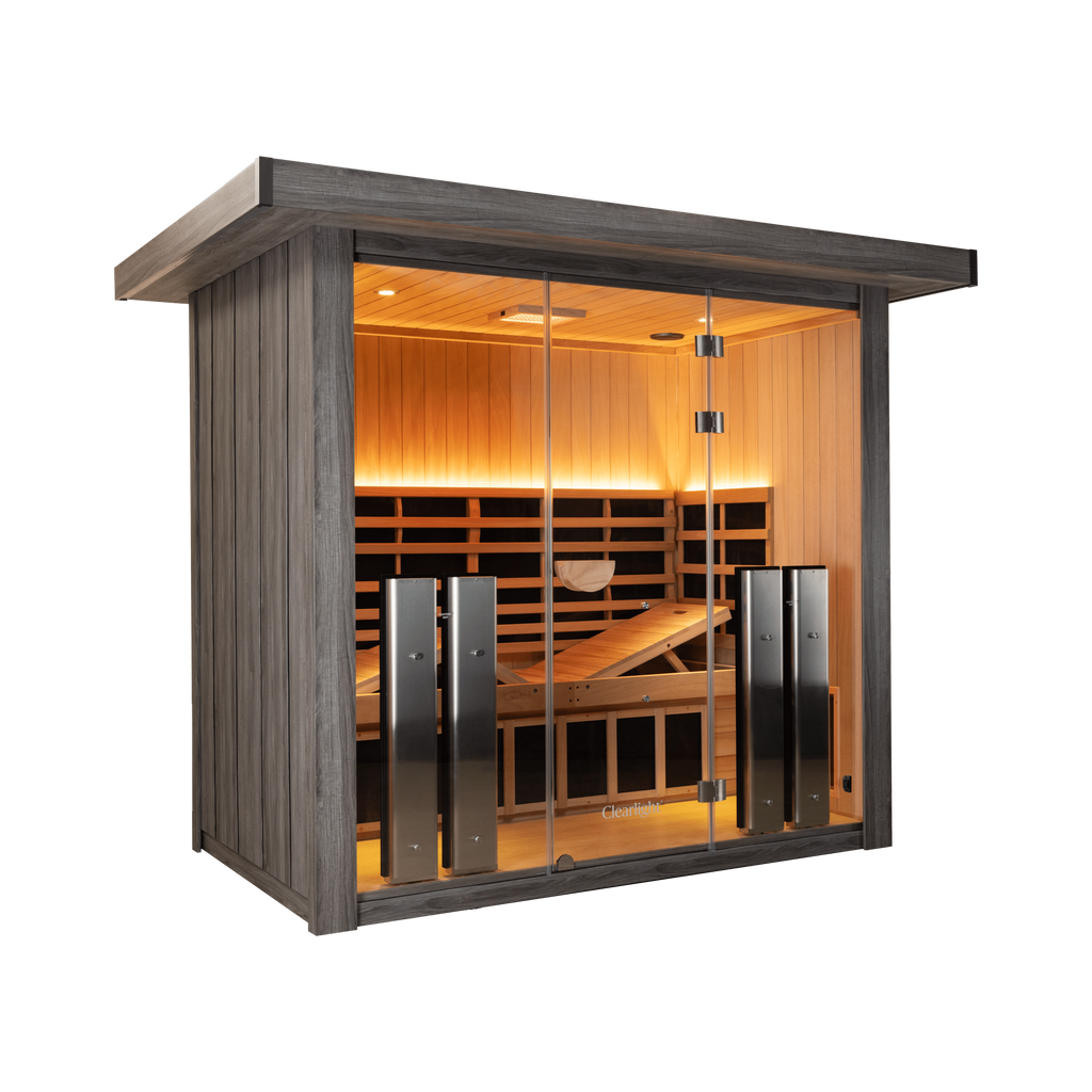 Clearlight Sanctuary Outdoor 5 Person Infrared Sauna Cabin
