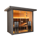Clearlight Sanctuary Outdoor 5 Person Infrared Sauna Cabin