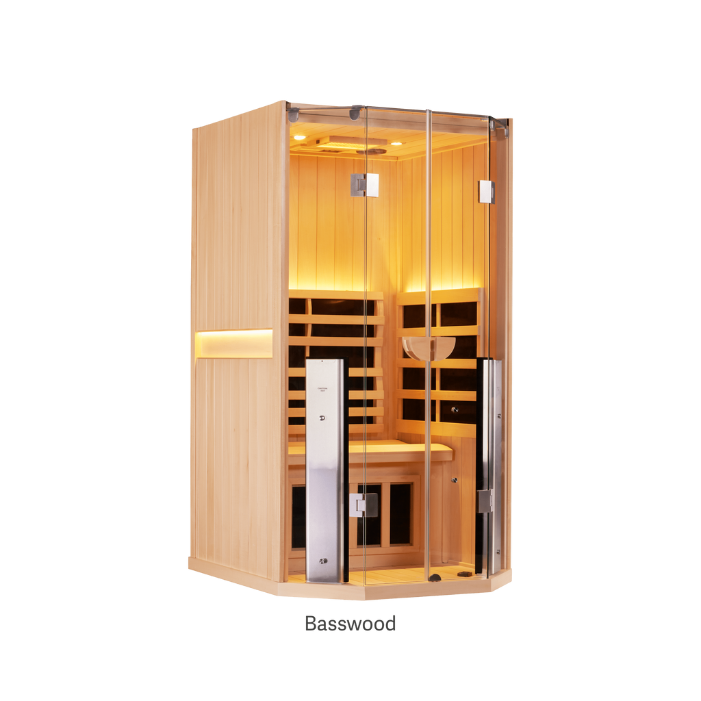 Clearlight Sanctuary 1-Person Infrared Indoor Sauna Cabin