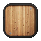 SaunaLife CL4G 3-Person Luxury Outdoor Cube Sauna Kit