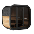 SaunaLife CL5G 4-Person Luxury Outdoor Cube Sauna Kit