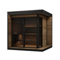 SaunaLife GL6 6-Person Luxury Outdoor Garden Sauna Cabin