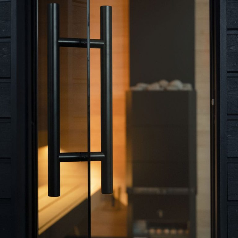 SaunaLife G6 5-Person Luxury Outdoor Garden Sauna Cabin
