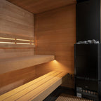 SaunaLife G6 5-Person Luxury Outdoor Garden Sauna Cabin