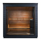 SaunaLife G6 5-Person Luxury Outdoor Garden Sauna Cabin