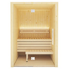 SaunaLife X2 2-Person Luxury Indoor Home Sauna Kit