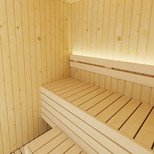 SaunaLife X2 2-Person Luxury Indoor Home Sauna Kit