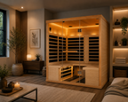 Finnleo S840 4-Person Infrared Indoor Sauna Cabin