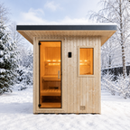 Finnleo NorthStar 46 3 Person Traditional Outdoor Sauna Cabin