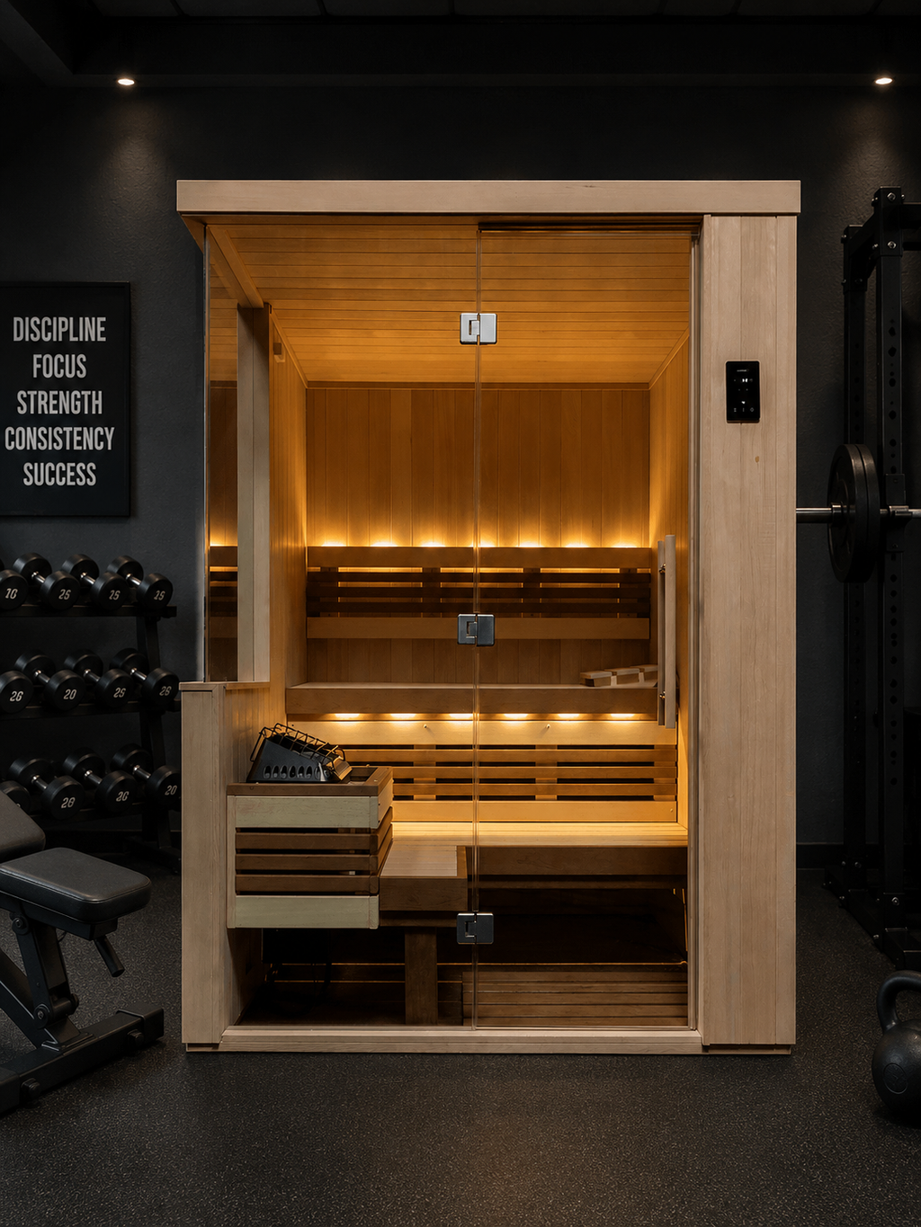Finnleo Vita II 3-Person Traditional Indoor Sauna Cabin