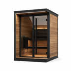 SaunaLife GL4 4-Person Luxury Outdoor Garden Sauna Cabin