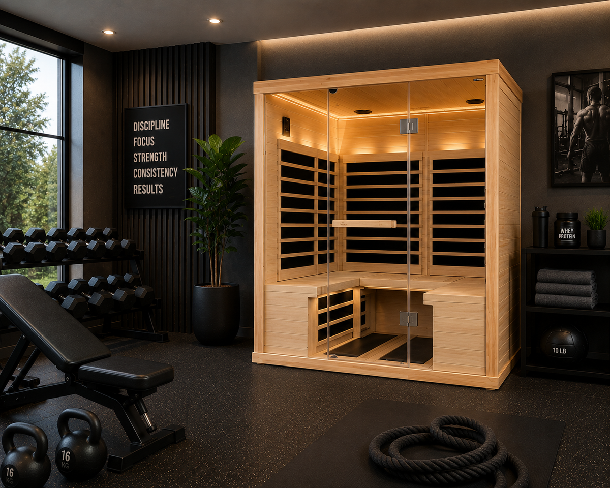 Finnleo S840 4-Person Infrared Indoor Sauna Cabin