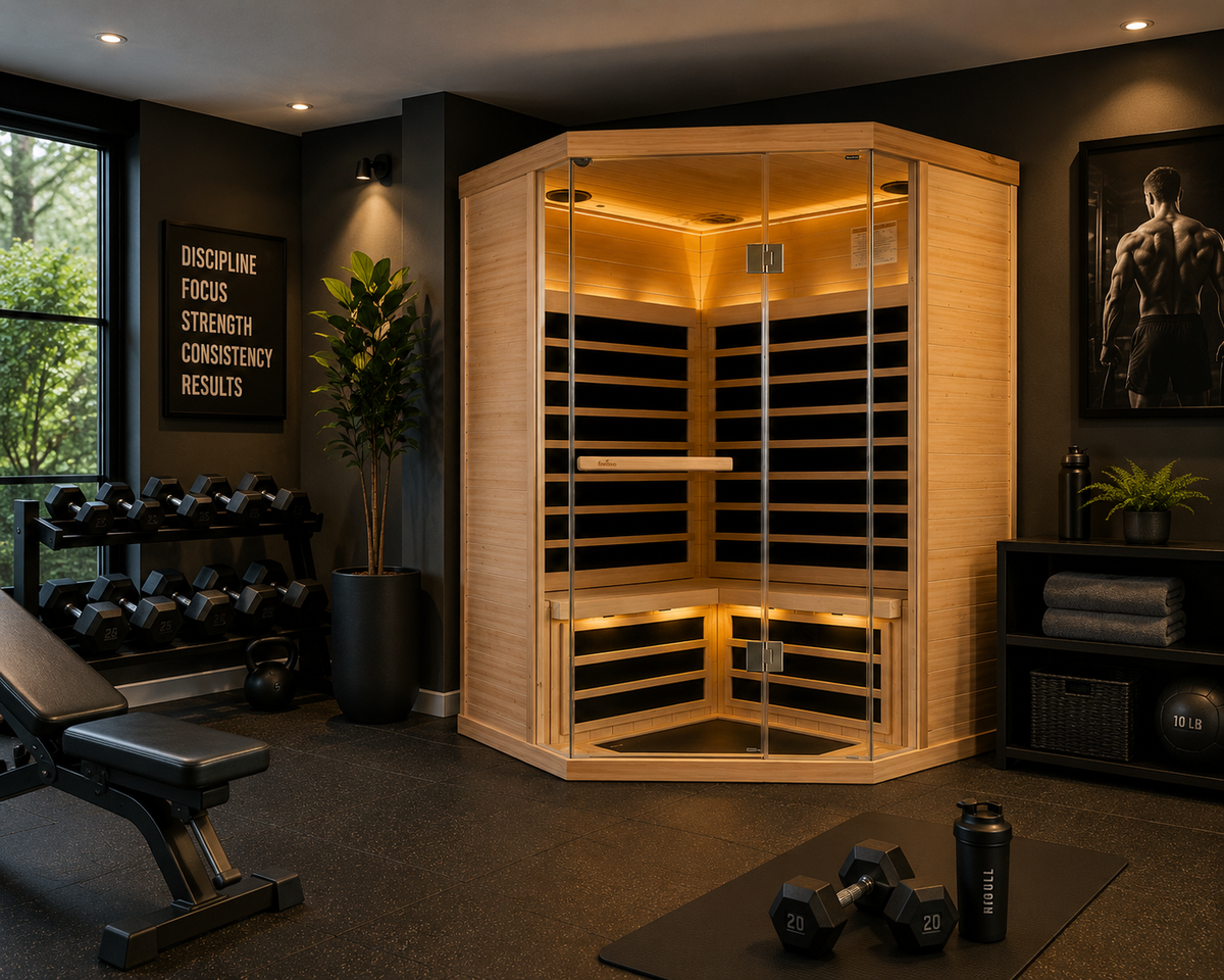 Finnleo S870 3-Person Infrared Indoor Sauna Cabin