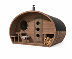 SaunaLife G11 8-Person Luxury Outdoor Garden Sauna Suite