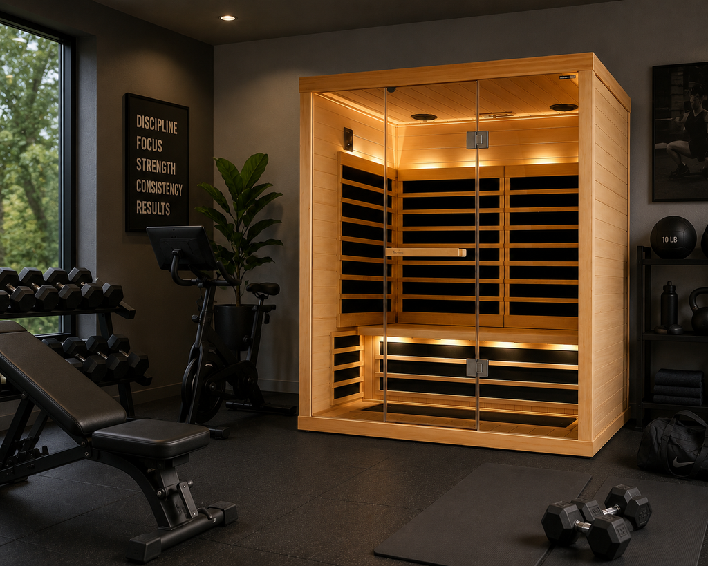 Finnleo S825 2-Person Infrared Indoor Sauna Cabin