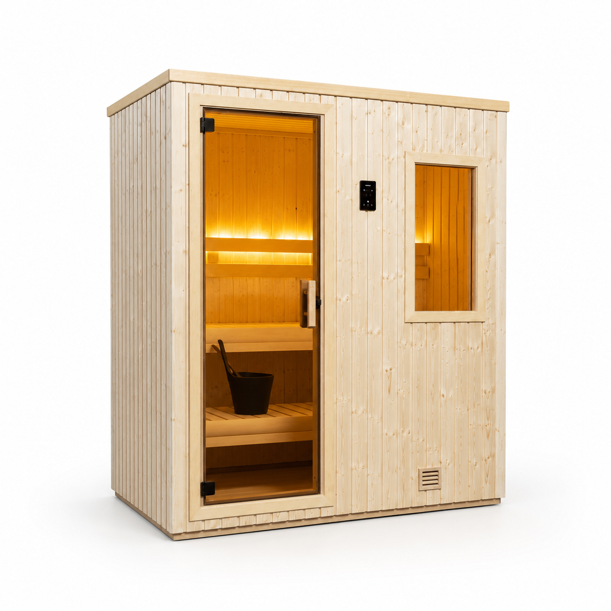 Finnleo NorthStar 46 2-Person Traditional Indoor Sauna Cabin
