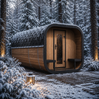 SaunaLife CL12GCP 8-Person Luxury Outdoor Cube Sauna Kit