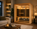 Finnleo S825 2-Person Infrared Indoor Sauna Cabin