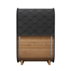 SaunaLife CL3G 2-Person Luxury Outdoor Cube Sauna Kit