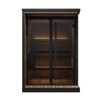 SaunaLife GL4 4-Person Luxury Outdoor Garden Sauna Cabin