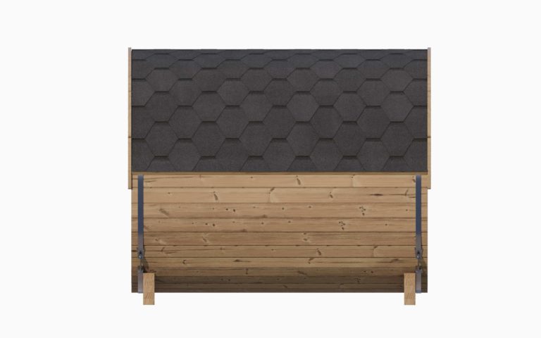 SaunaLife E8W 6-Person Luxury Outdoor Barrel Sauna Kit